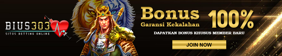 GARANSI KEKALAHAN 100% BIUS303